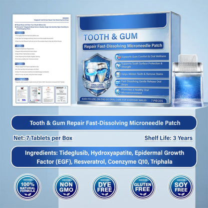 Your Smile🦷 Tooth & Gum Repair Fast-Dissolving Microneedle Patch✨