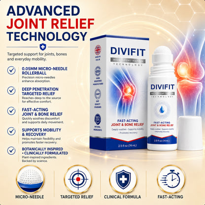 Divifit® 0.05mm Micro-Needle Bone & Joint Recovery Roller