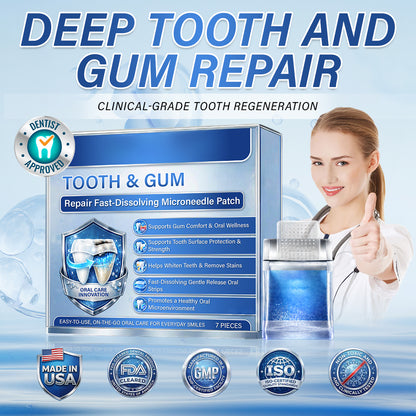 Your Smile🦷 Tooth & Gum Repair Fast-Dissolving Microneedle Patch✨