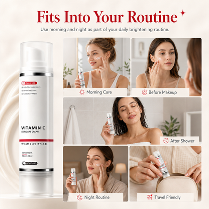🎉Halloween Sale🎉 Tranexamic Acid Vitamin C Face Cream – Spot Fading & Skin Brightening Daily